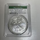 New Listing2020 P Emergency Issue Silver Eagle PCGS MS70 First Day of Issue Green Label L22