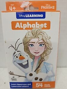 NEW Disney Learning - Frozen 2 - 54 Flash Cards - Upper And Lower Case