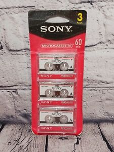 Sony microcassette 60 minutes cassette tape