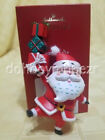 Hallmark 2021 Sweet Santa carrying gifts Christmas Ornament