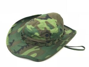 ERDL Camouflage Boonie Hat- Genuine- 7 1/8 MINT 68'