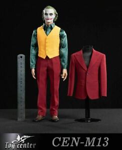 1:6 Toy center The Joker Red Suit Clothes Set CEN-M13 Fit 12'' Action Figure