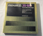 Maxell UD 35-180 Sound Recording Tape 3600'Metal Reel Recorded 192 Mins