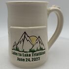 Lake To Lake Triathlon Coffee Mug Loveland Colorado June 24 2023 Pottery