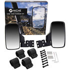 NICHE Side View Mirror Set for Polaris Ranger RZR XP 570 700 800 900 1000 Black (For: More than one vehicle)