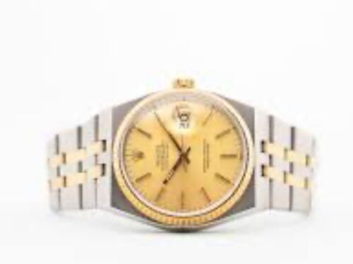 Rolex Datejust Oysterquartz. Stainless And Gold I Believe It Is A 26mm