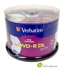 100 VERBATIM 8X DVD+R DL Dual Double Layer 8.5GB Inkjet Printable 2x50pk 97693