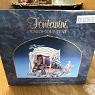 Fontanini Lighted King's Gold Tent #50264 in Original Box w/bonus figurine