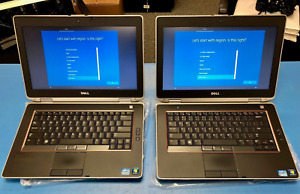 Lot of 2 DELL LATITUDE E6420 Laptop I5-2520M 2.5GHz 4GB RAM 250GB HDD Windows 10