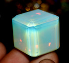 121 Ct+ Natural Cube Cut Opal Welo Australian Certified Untreated Loose Gemstone