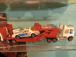 Majorette Number One Semi Trailer Evil Kinevil? Toy Made In France Mint Conditio