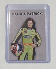 Danica Patrick Limited Edition Artist Signed NASCAR Trading Card 2/10