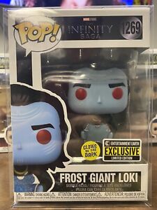 Frost Giant Loki 1269 Glow EE Exclusive Funko POP! Infinity Saga FREE PROTECTOR