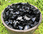 1/2 lb Bulk Lot Natural Rough Black Obsidian Raw Rock Stone Crystal Healing 8 oz