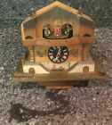 Vintage German Cuckoo Clock Weggiserlied “Holiday In Switzerland” - For Parts