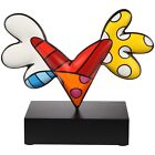 Romero Britto: Original porcelain sculpture LOVE IS IN THE AIR, sold out, $1,250