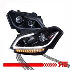 For 10-11 Kia Soul Smoked Projector Headlights w/LED DL Outline +LED Turn Signal (For: 2011 Kia Soul)
