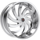 Ignite G04 Flame 24x9.5 5x115/5x120 +15mm Chrome Wheel Rim 24