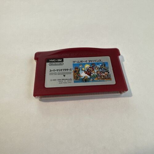 Super Mario Bros classic Nintendo Gameboy Advance GBA Famicom Mini Japan English