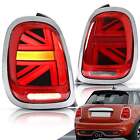 VLAND Chrome LED Tail lights For 2014-2022 Mini Cooper F55 F56 F57 w/Sequential (For: Mini)