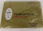 New ListingNIP Vintage Cannon Featherlite Twin Fitted Bed Sheet, Olive Green 39
