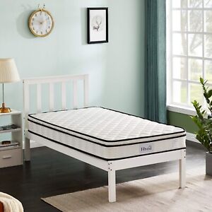 Hbaid 8 in 10 in Hybrid Mattress Medium-Firm, Twin Full Queen King Size in a box