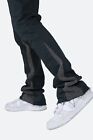 MNML Jeans Mens Size 36 B453 FLARE DENIM Pants BLACK NEW WITH TAGS