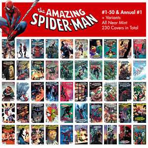 U-PICK Amazing Spider-Man Vol. 6 #1-50 (2022-2024) Complete Series Comic Lot NM