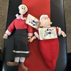 Vintage Presents Olive Oyl And Sweet Pea Doll Popeye the sailor man