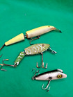 Old vintage lure mixed lot of old beaters , great old crankbaits.