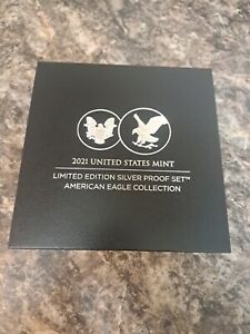 2021 US Mint Silver Proof Set - 21RCN(Limited Edition American Eagle Collection.