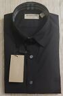 BURBERRY Henry Men Long Sleeve Cotton Slim Fit Dress Shirt  New Others