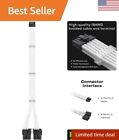 Extension Cable for NVIDIA Ampere GEFORCE RTX 3000 Series - White - 30cm Length