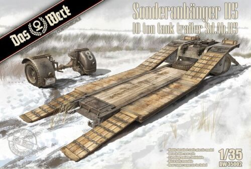 Das Werk 1/35 Sonderanhanger 115 - 10t Tank Trailer Sd.Ah.115
