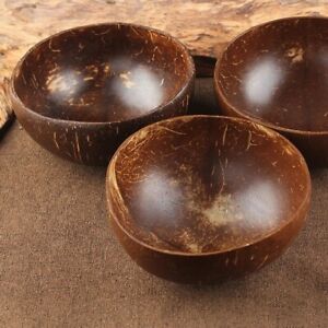 Coconut Shell Bowl Natural product Salad Rice holder food bowls