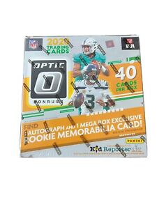 Panini Donruss Optic 2020 Football Fanatics Mega Box (40 Cards, Red Hyper...