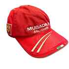 Puma Ferrari Mubadala Abu Dhabi Racing red Cap Hat Size one size Adjustable