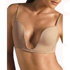 Low Cut Bra Push Up Deep Plunge Convertible V BRA Max Cleavage Booster Shaper