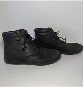 Timberland Black Leather Boots - Size Women's 10