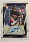 2021 Panini Clearly Donruss Football Justin Fields Rated Rookie Auto Bears #53