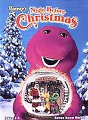 Barneys Night Before Christmas (DVD, 1999)