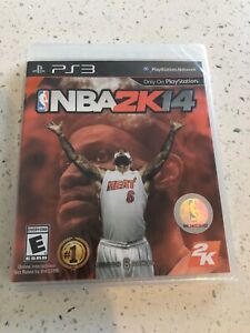 NBA 2K14 (Sony PlayStation 3, 2013) PS3 Video Game COMPLETE W/MANUAL Sealed Rare