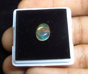 Cabochon of Ethiopian opal (non precious natural stone) # 1966