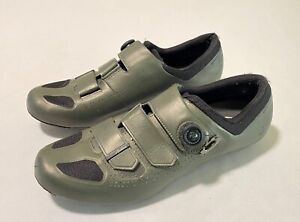 Specialized Audax Road BOA Olive Green Men's Cycling Shoes Sz 12.25 MSRP $249.99