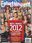 Entertainment Weekly Magazine Best and Worst in Movies TV Music Books Video 2012