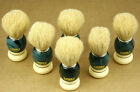 6x DUX Germany Materials Vintage Shaving Brushes Lot New Old Stock