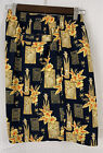 Jantzen Swim Trunks Pineapple Pattern XL Cotton/Polyester Blend