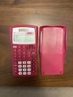 New ListingUsed Texas Instruments TI-30X IIS Scientific Calculator with Cover Pink TESTED