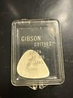 50s Gibson Guitar Pick White, Gold Letters In Gibson Pick Case Pick Of The Stars
