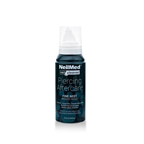 NeilMed® Sterile USP Grade Piercing Aftercare Body Piercing Fine Mist 2.53 oz.
